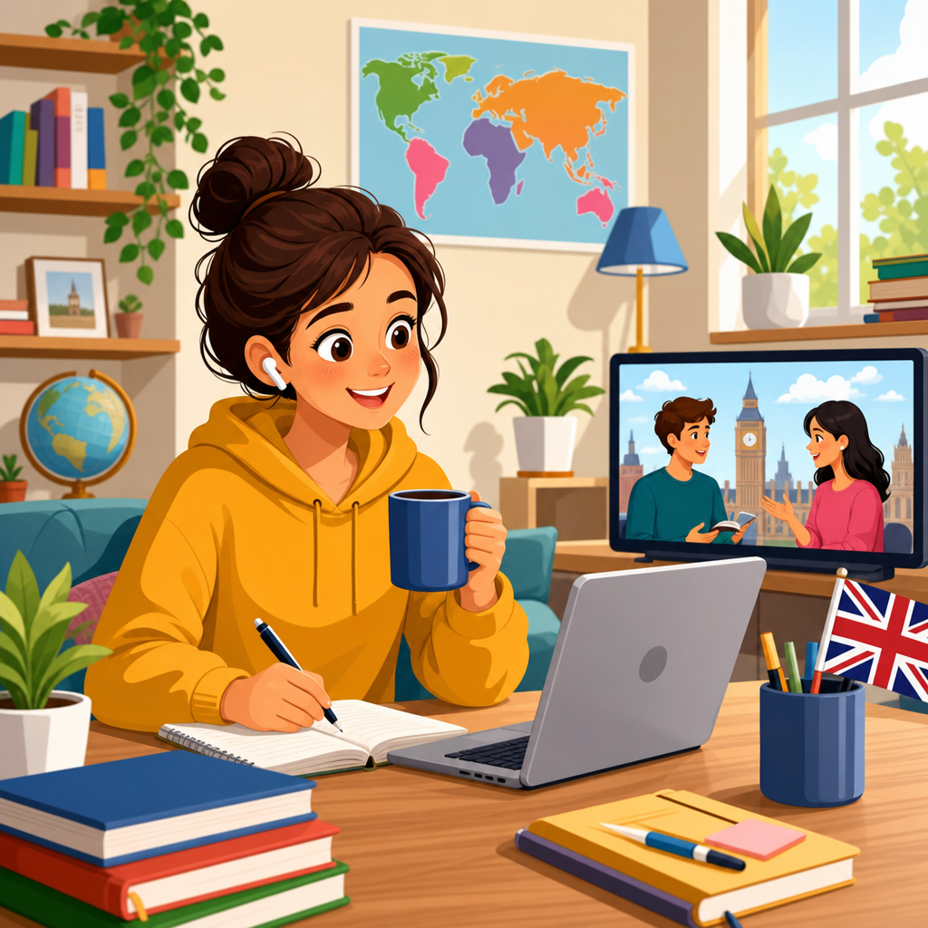 30-Day English Immersion Plan at Home