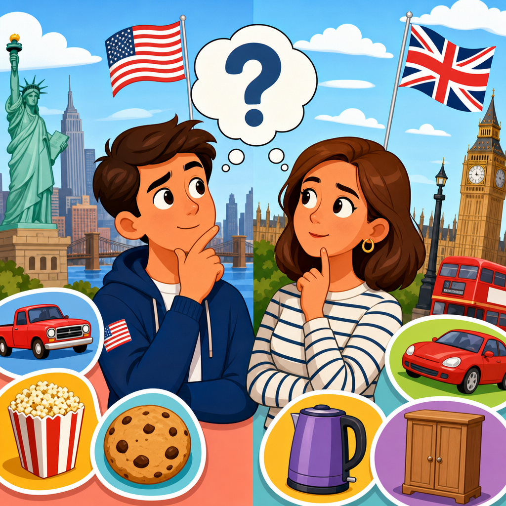 Common Confusions Between US and UK English