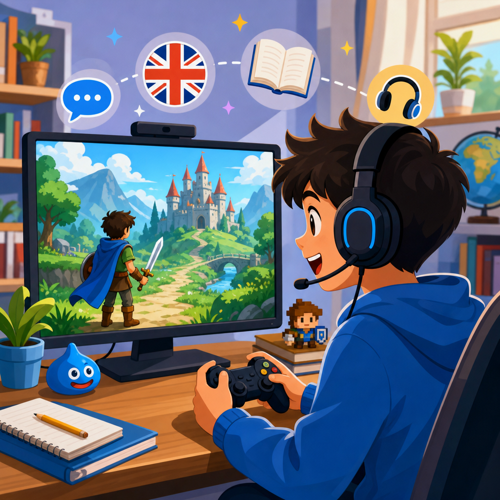 Learning English Through Video Games