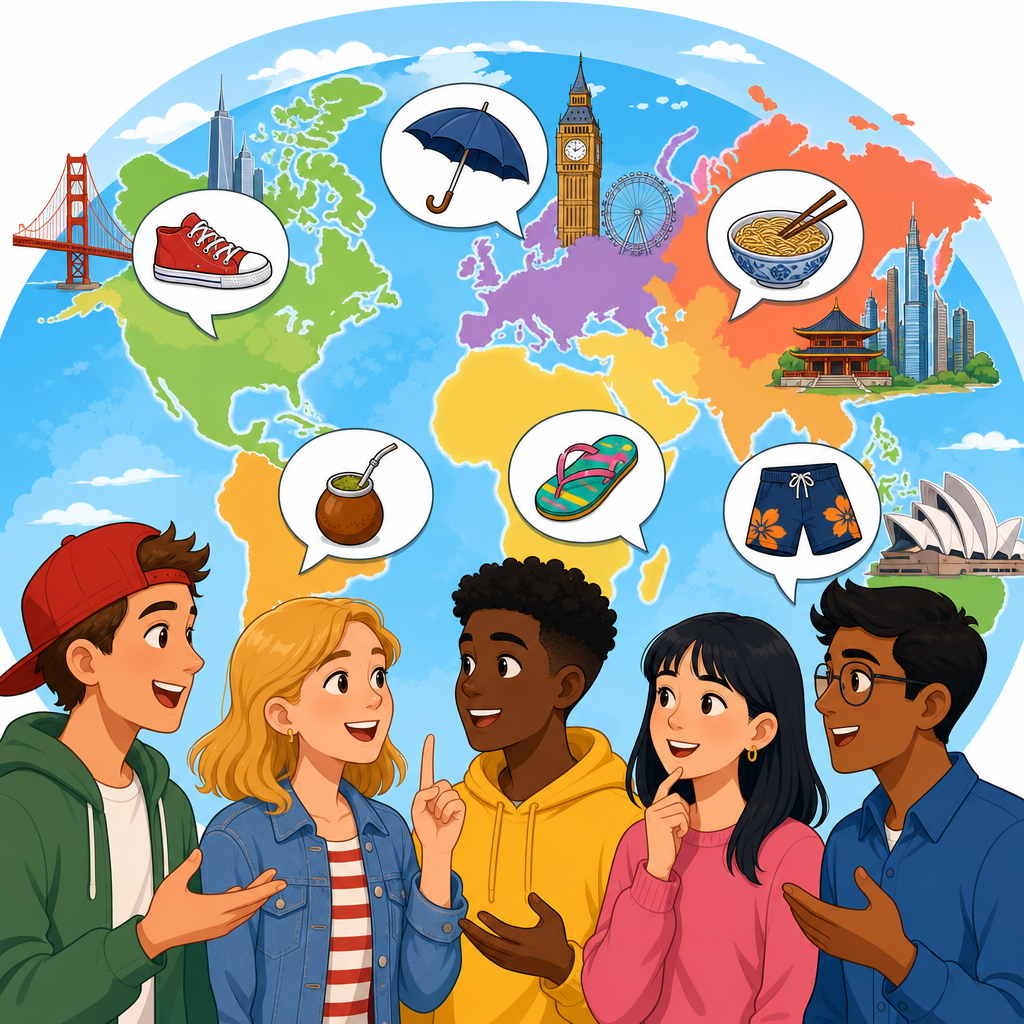 Regional Differences in English Vocabulary