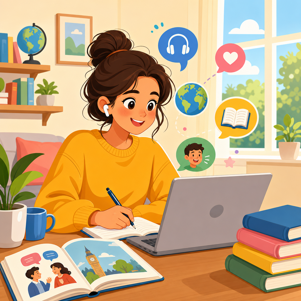Self-Paced Beginner English Course Guide