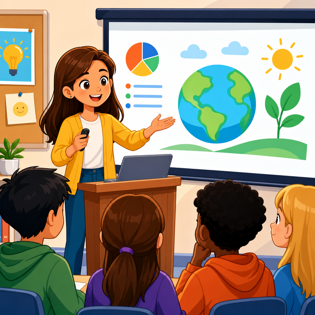 English for Giving Presentations in School