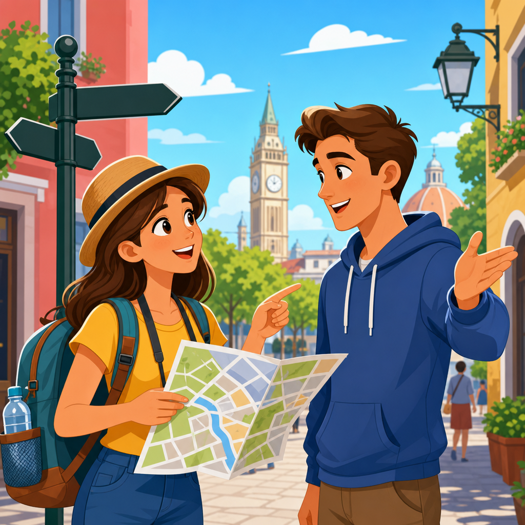 Travel English for Asking Directions